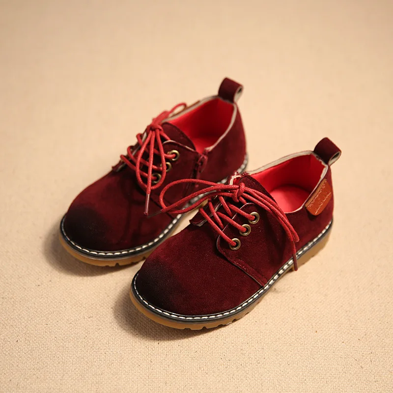 
 Высокое количество дешевая демисезонная детская кожаная обувь  