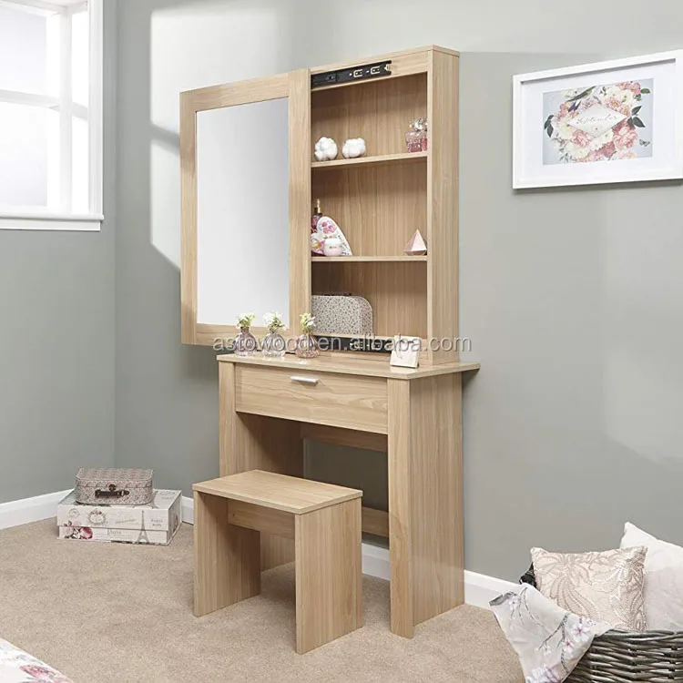 Limitless Home Camberwell 2 Drawer Dressing Table in Sonoma Oak Veneer
