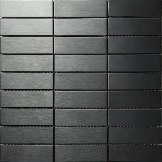 セラミックモザイク壁タイルの上にテクスチャ光沢ブラックメタル Buy 金属製のモザイクタイル 外壁のタイル テクスチャード光沢のあるセラミック壁タイル Product On Alibaba Com