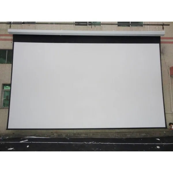 200インチ 4:3 電動式映画プロジェクタースクリーン（ステージ用