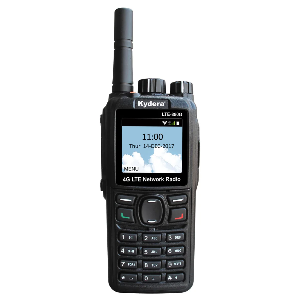 PoC 4G Phone GPS Wifi  Radio Walkie Talkie  Long Range Wireless Transceiver Waki Taki 100km with Dispatching System