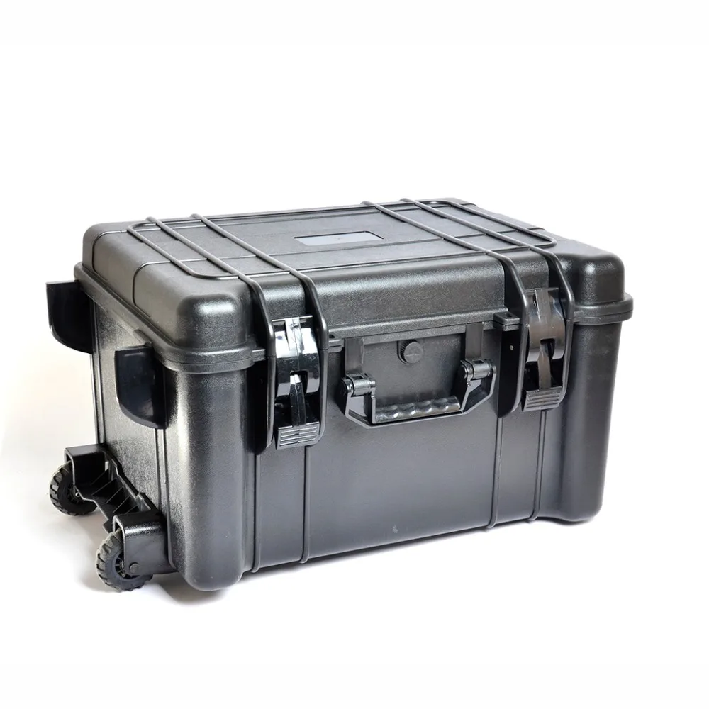 Collapsible ABS Waterproof Shockproof Trolley Tool Case | OEM/ODM Customizable Plastic Module Pallet Case on Wheels