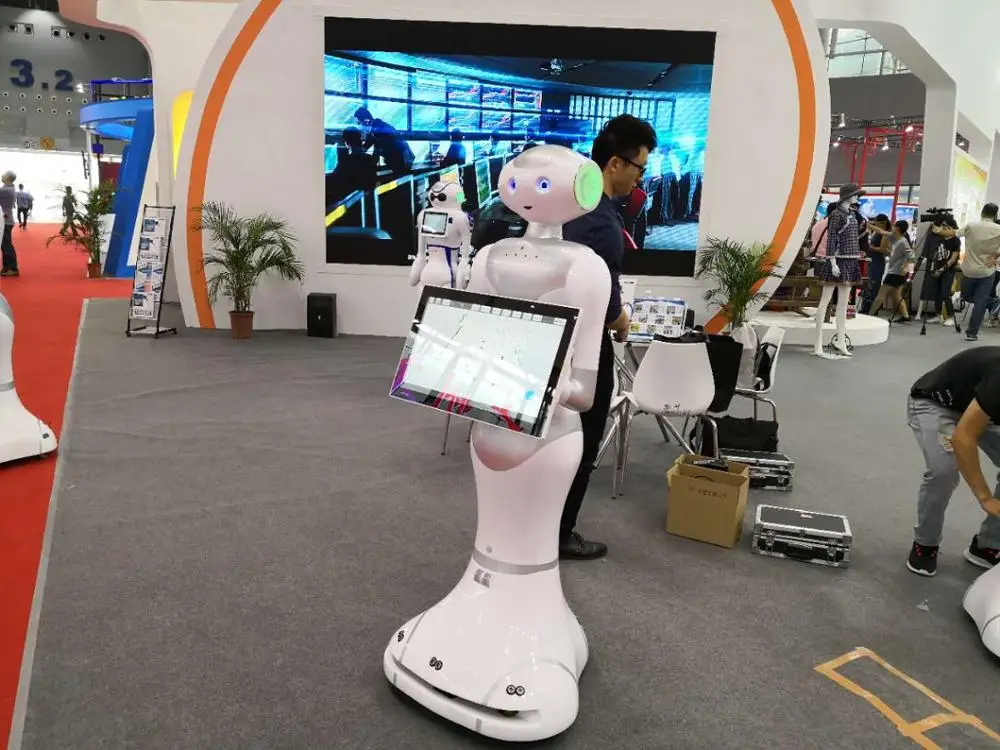 Pepe  Multi Functional Intelligent Commercial Welcome Guide Service Robot
