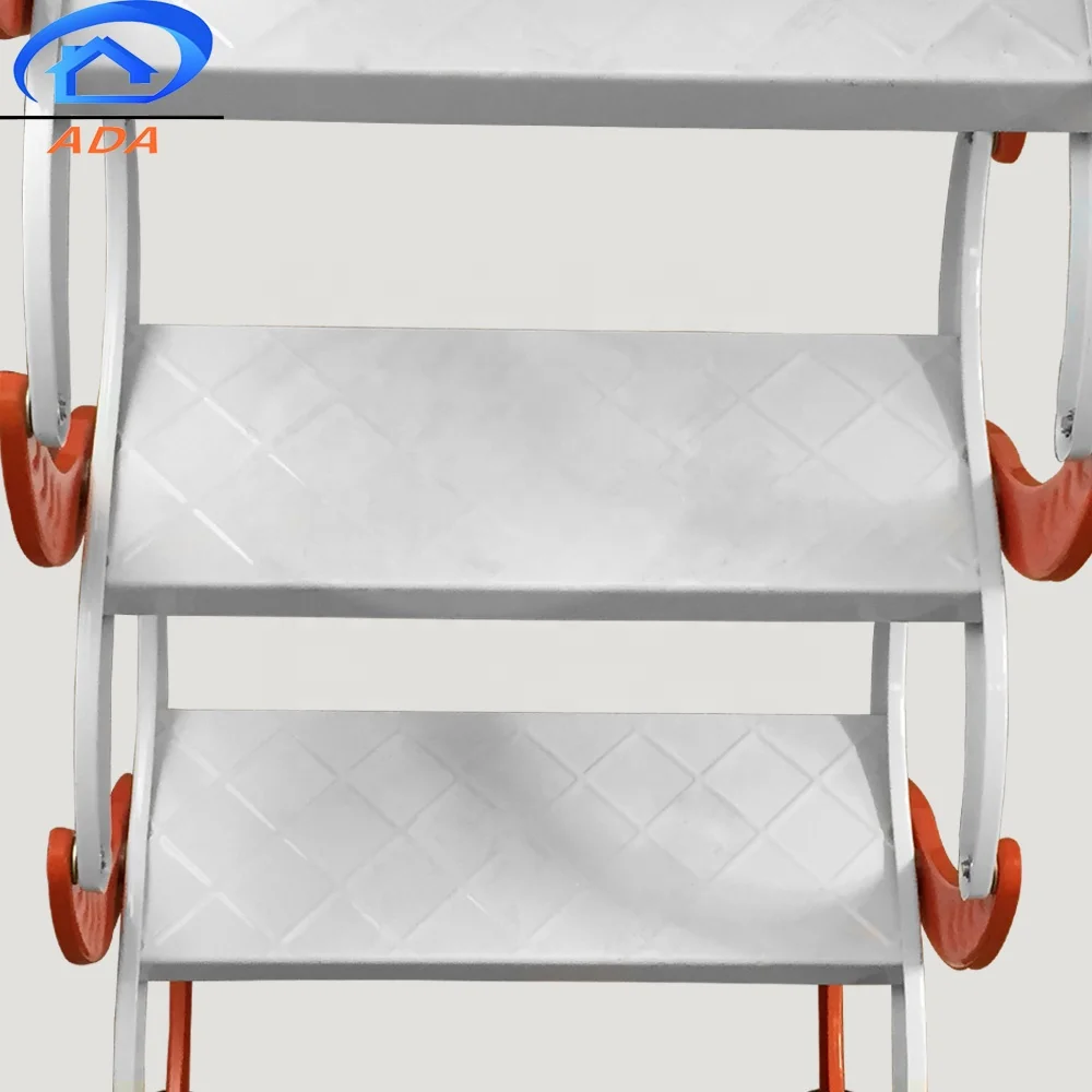 Sliding Attic Stairs System Loft Trap Door and Folding Step Ladder