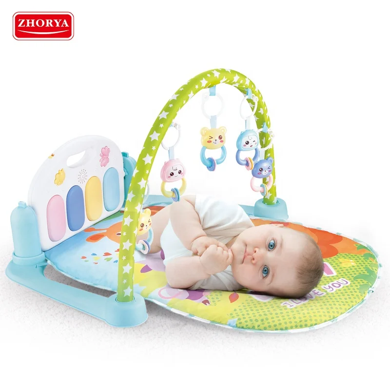 Ellipse 5 In 1 Pink Mint Green Removable Baby Piano Gym Mat With Rattle Buy Baby Piano Gym Mat Baby Piano Gym Baby Play Mat Gym Product On Alibaba Com