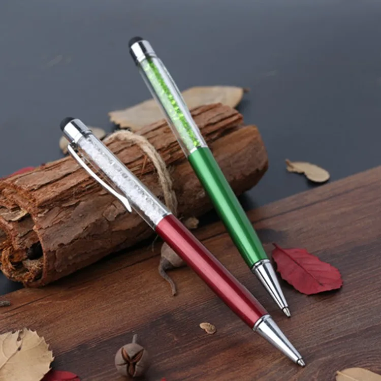 Профессиональное производство Китай Цветная шариковая ручка с кристаллами