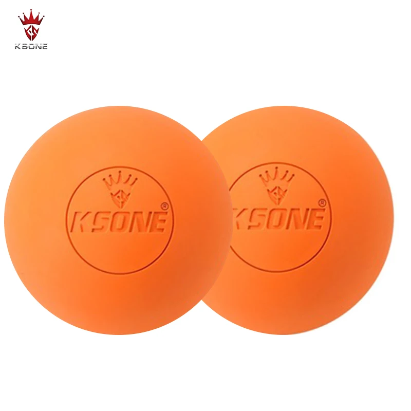 Professional High Quality Official Standard Custom Engrave or Print Logo Natural Rubber Lacrosse Balls
