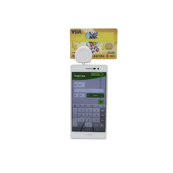 Android IOS Magnetic Headphone 3.5mm Audio Jack Card Reader
