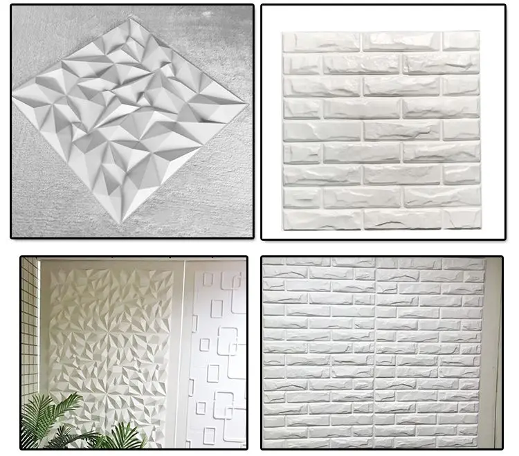High Quality Home Decoration Waterproof 3D Panel Wallpapers/Wall coating