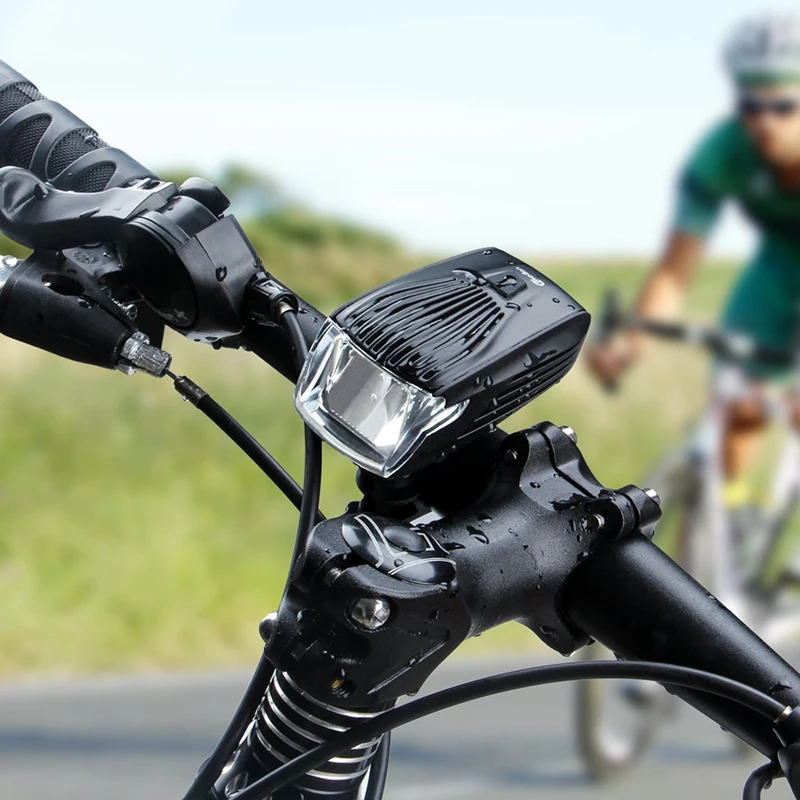 German STVZO Bike LED Smart Front Light Bicycle HeadLight Lamp USB Rechargeable