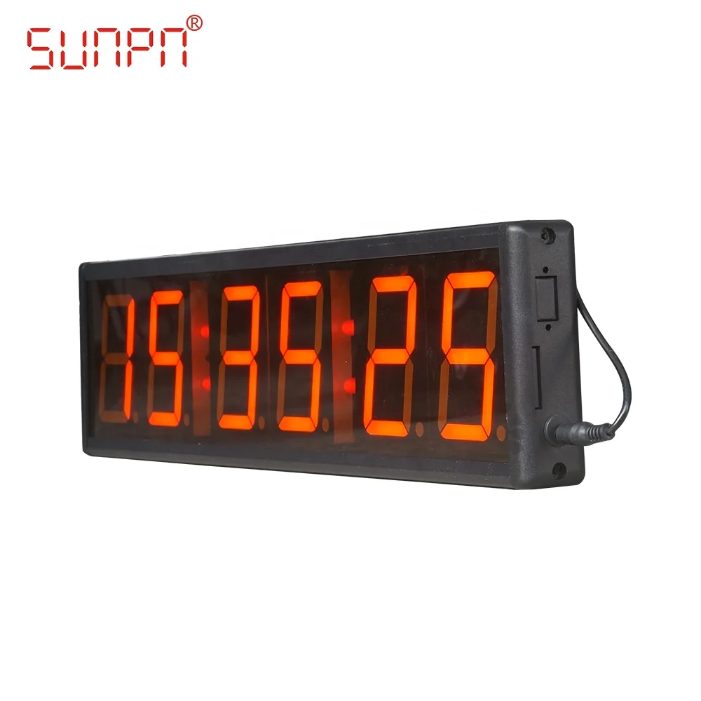 Source Indoor digital led clock for POE/NTP/GPS/CDMA m.alibaba.com