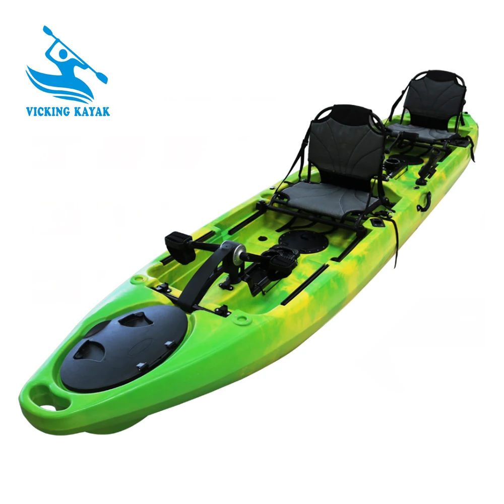 Industrializar Realista esquina Source 2023 OEM ODM Design Sit-on-top Lldpe Fishing Pedal Kayak Two People  on m.alibaba.com