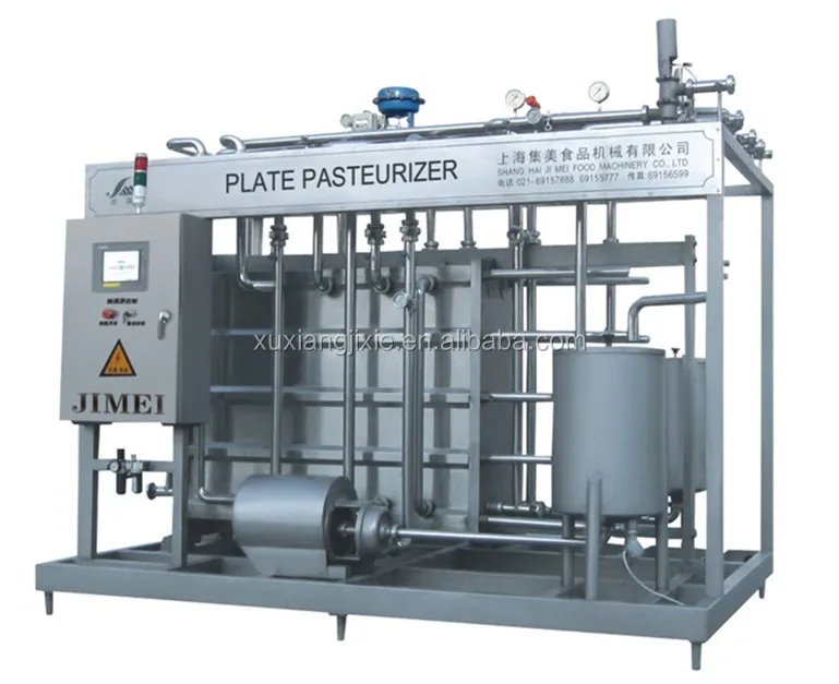 Pasteurizer Machine for Yogurt 1000 Liter Milk Pasteurizer