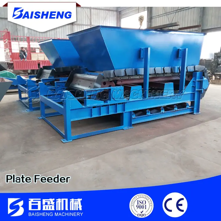 Apron Feeder 800-2500mm Width 10-1000TPH Heavy Duty Steel Plates for Mining/Cement