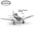 F4U Pirate Fighter plane model 3D puzzle DIY metalic jigsaw free shipping best birthday gift for