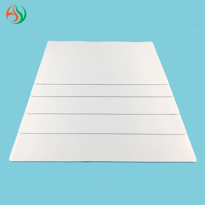 Чистый белый игровой коврик 14x24 для карт