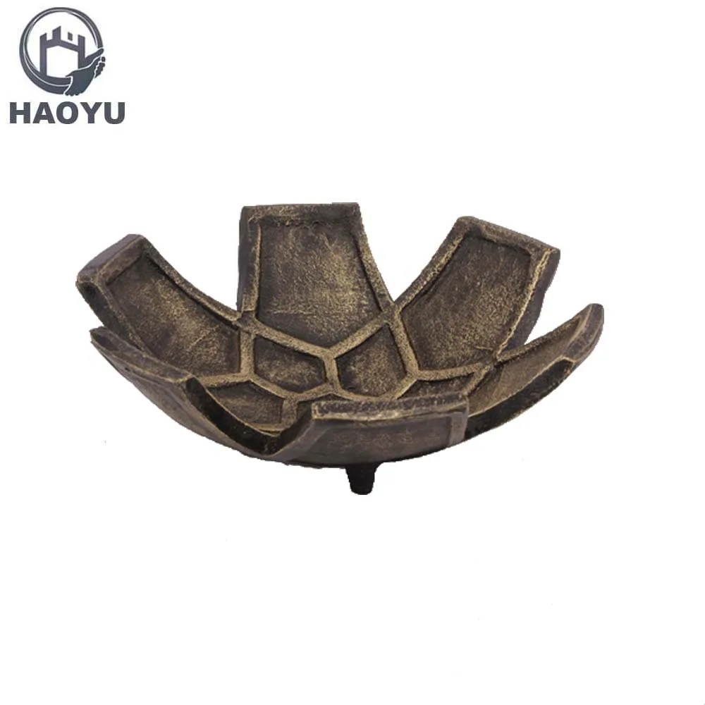 Новинка античный металл искусство Крытый элегантный декоративный чугун пепельницы