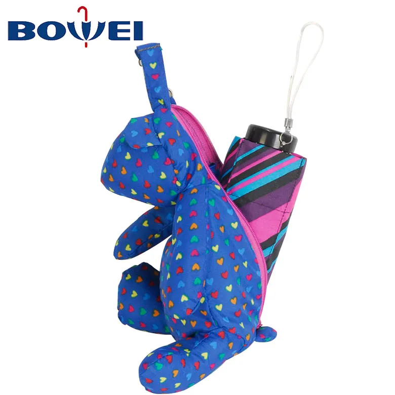 ミニ傘かわいいギフト安い3折りたたみ式ユニークなバニーイースター傘とウサギの形のシース Buy 安い折りたたみ傘 ユニークな傘 ミニ傘 Product On Alibaba Com