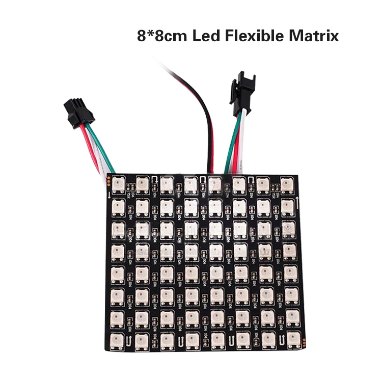 Qrm Led Cheap Price WS2812B Led Panel matrix 8X8 8X32 16X16 Rgb 2812 2812B ...