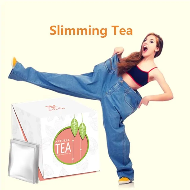 Low MOQ Drop shipping Detox Tea Ginger Green Tea Weight loss Cream with Private Label