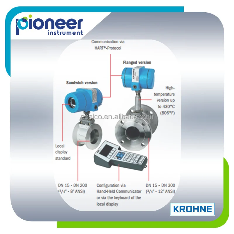 Krohne VFM 3100 Vortex Flow Meter