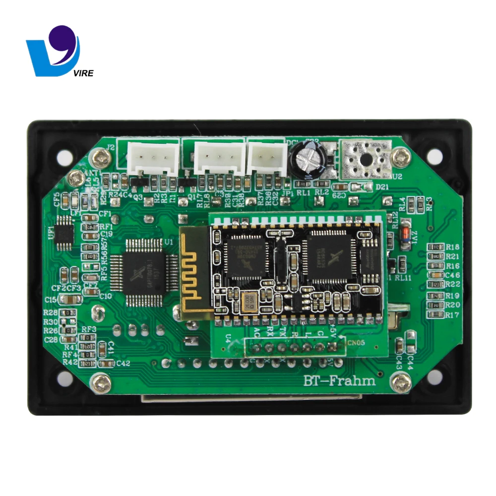 Bluetooth Usb SD карта Mp3 модуль с дистанционным управлением и цветным освещением