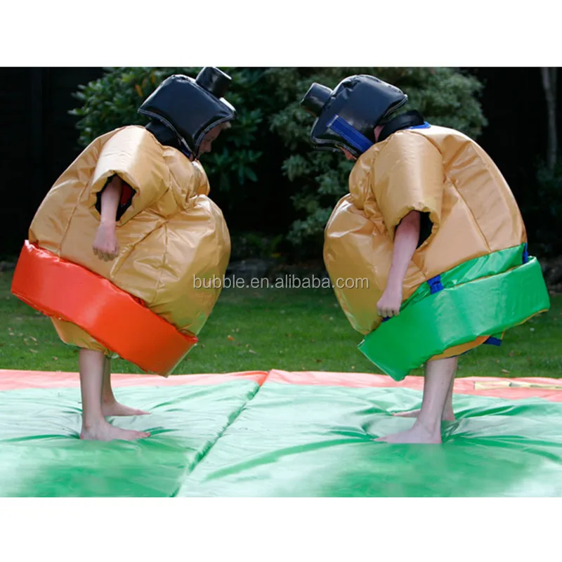 SALE KIDS Sumo Suit Wrestling Suit; 1 Suit 2 Gloves /Choose 1 style 1 Helmet 