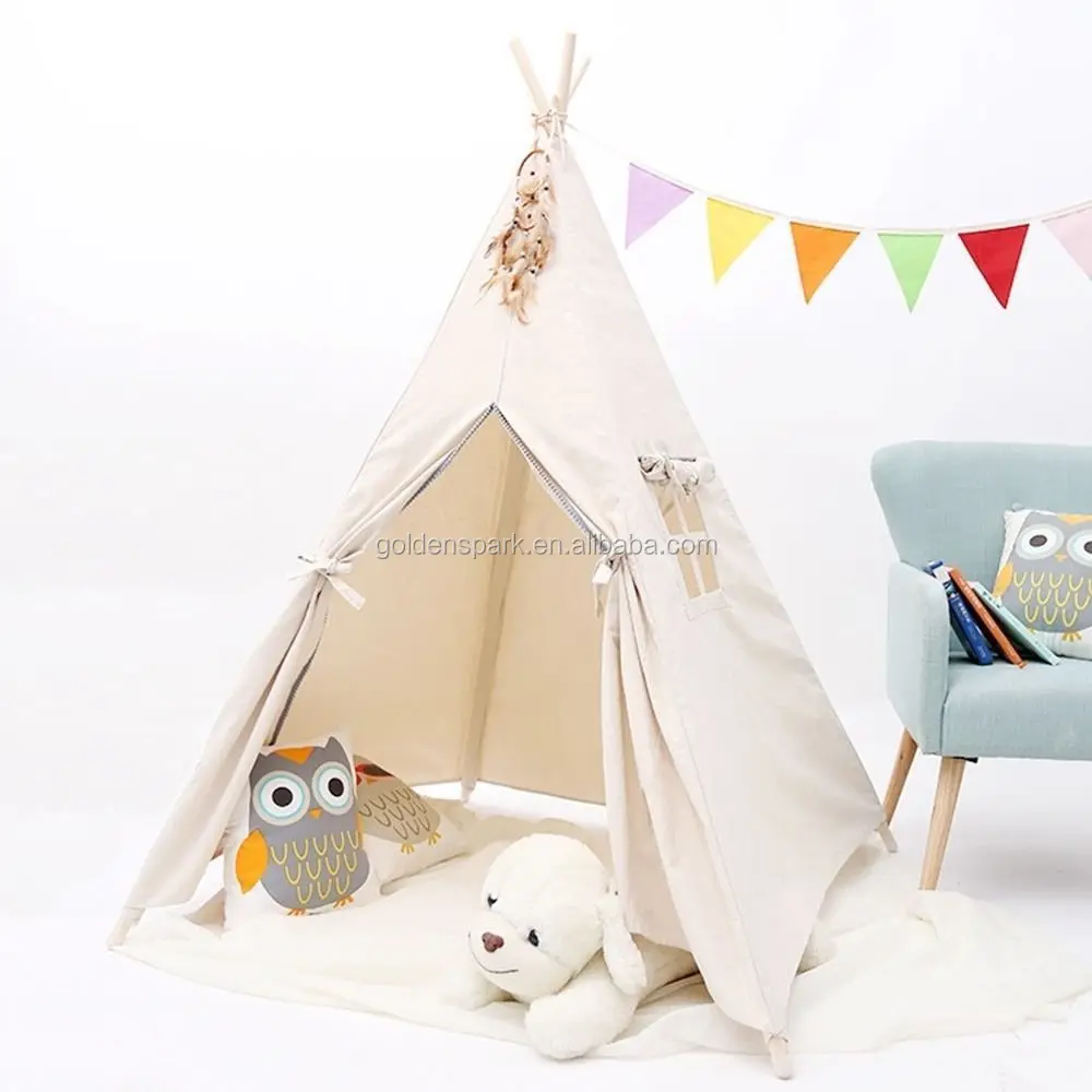 Tente Tipi A Quatre Poles Pour Bebe Interieur Jeu Indien Pour Tipi Pour Enfants En Bas Age Buy Interieur Bebe Tente Tipi Tentes Enfants Tente Product On Alibaba Com