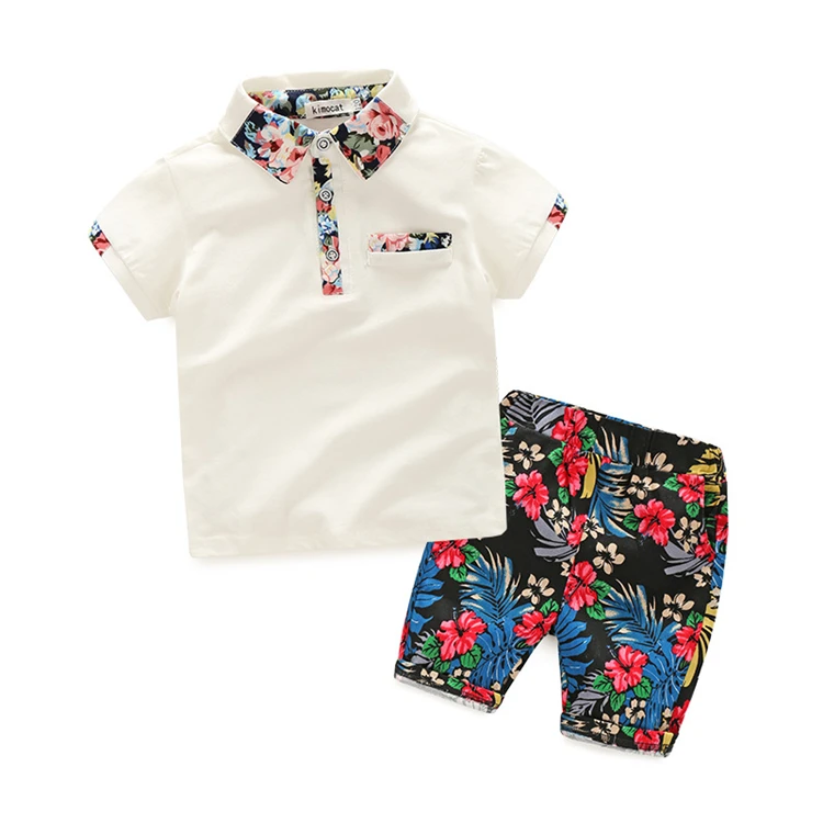 Baby boy floral shirt best sale