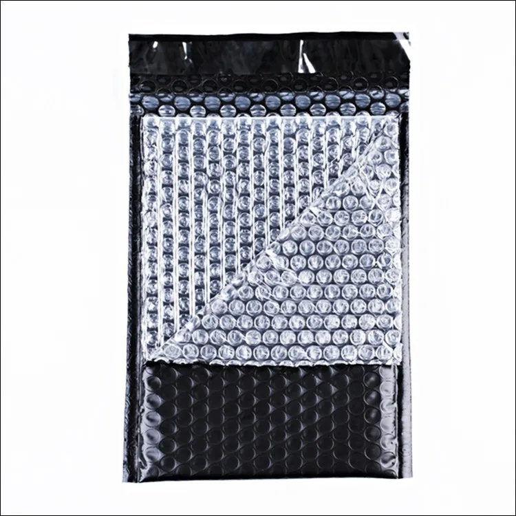 Global Black Poly Bubble Mailer Air Bubble Chshioned Poly Plastic