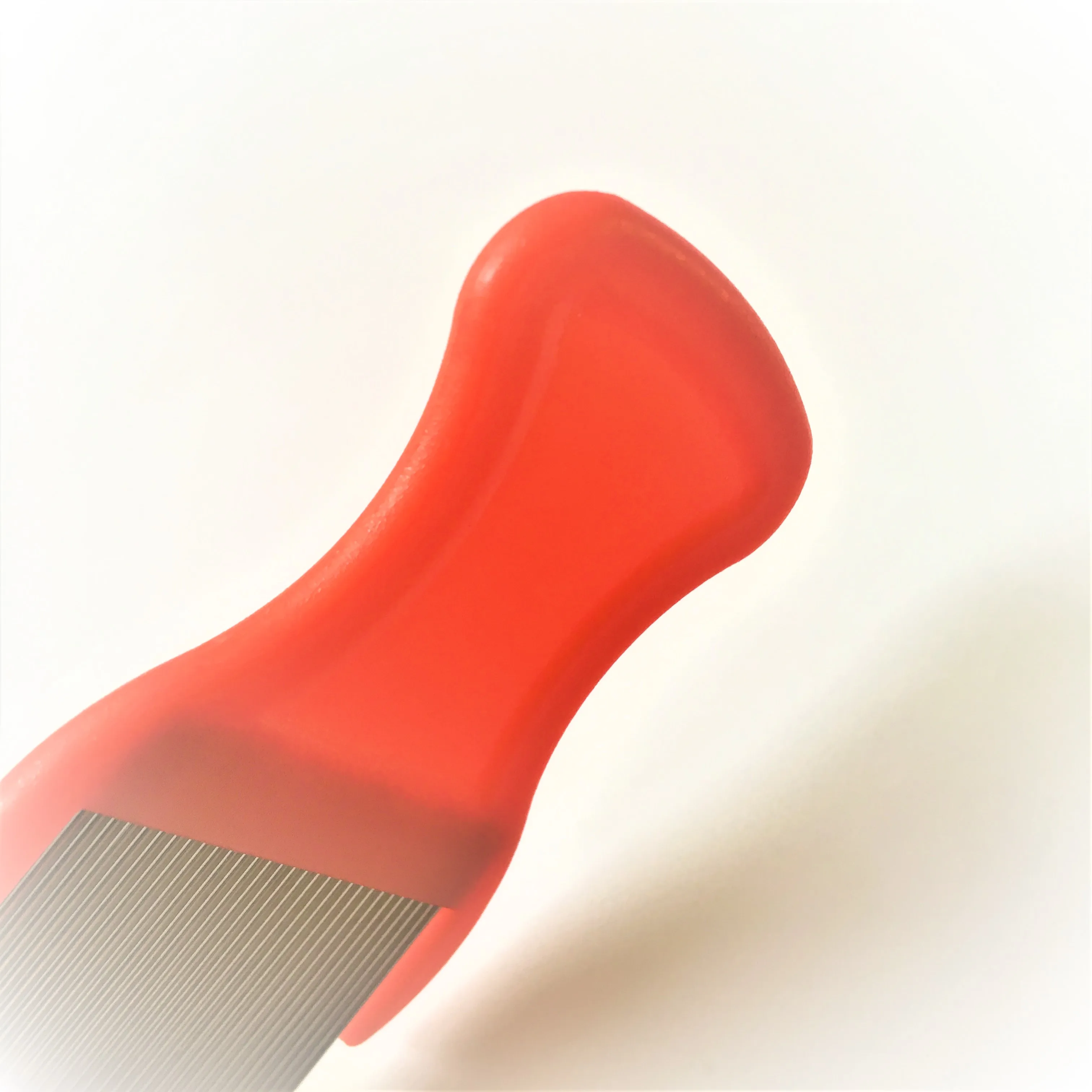 Популярные длинные иглы из нержавеющей стали с пластиковой ручкой гребень для школьников детей