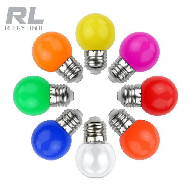 85-265V 12x 3W LED Coloured BC B22 Candle Light Bulb Lamp Red Yellow Green Blue 
