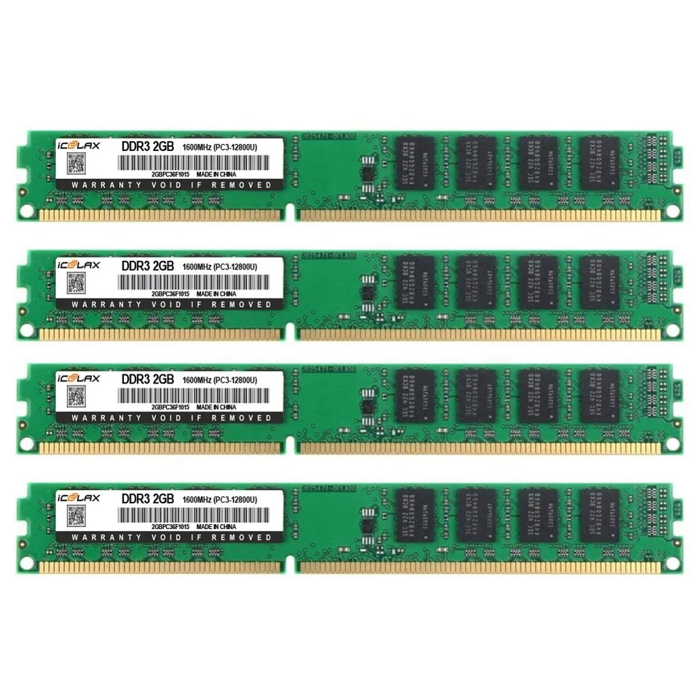ICOOLAX Memory Ram DDR3 1600mhz Reliable Performance