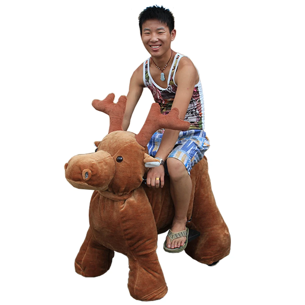 ぬいぐるみ RIDE 電子キッズアミューズメントぬいぐるみジッピーアニマルライド