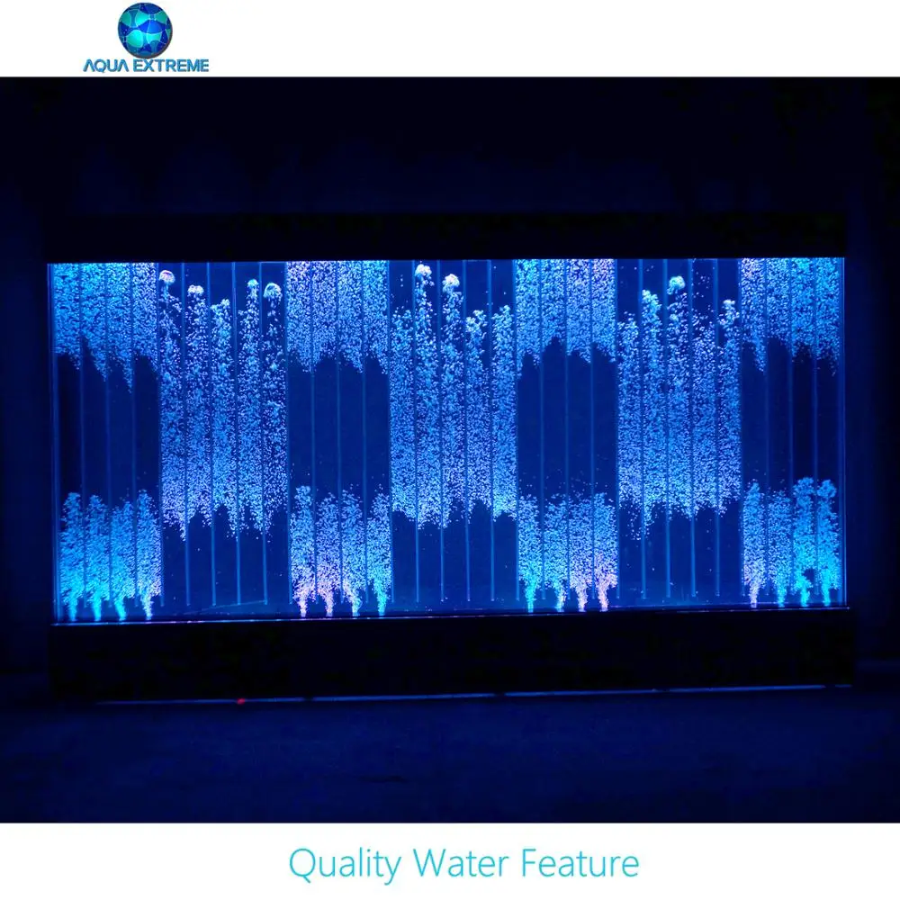 H5ft X W8ft   Programmable Bubble Wall. Window Type Installation