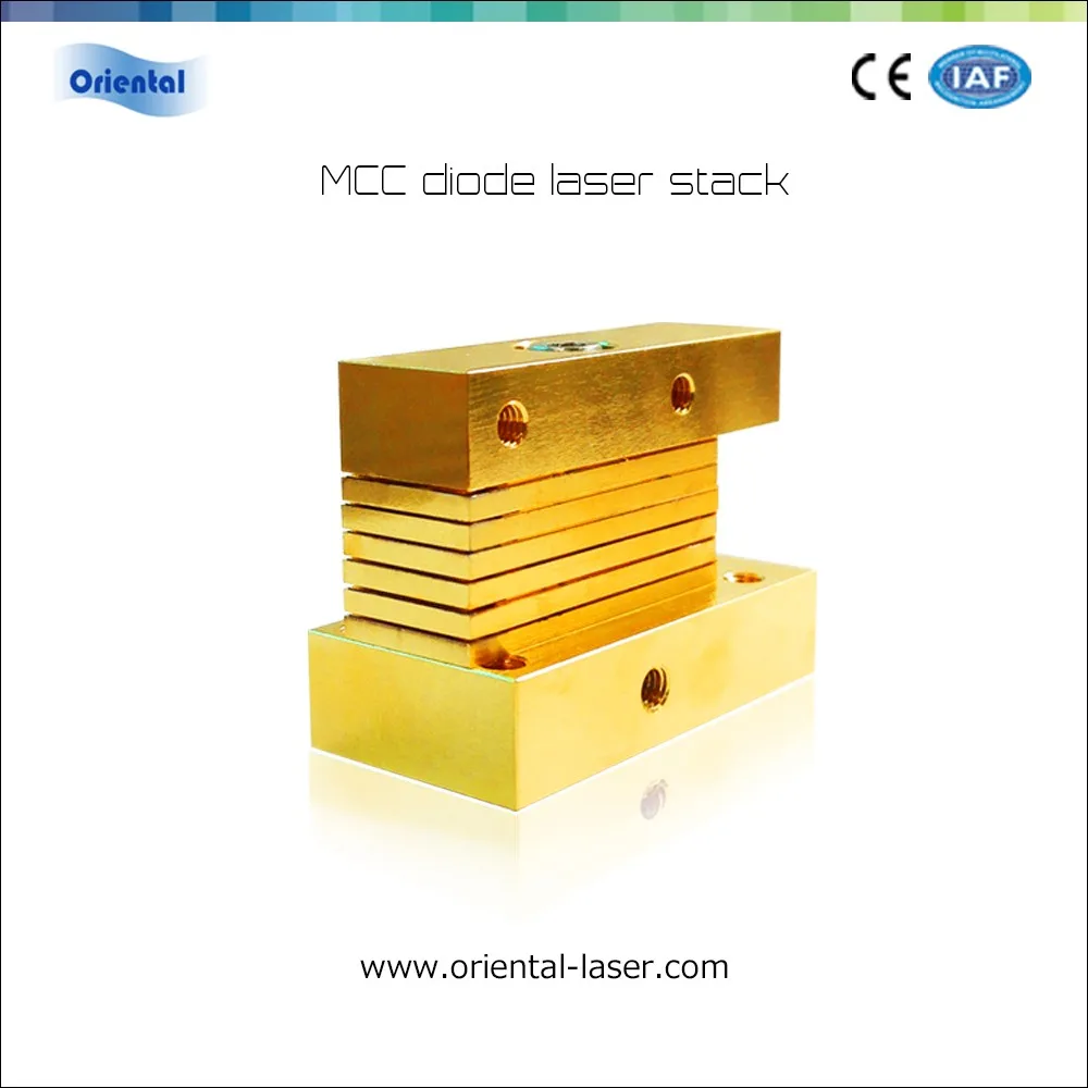 Or Micro Channel Laser Diode Stack Oriental Laser 6bar 8bar 10bar 300W 400W 500W 600W 800W 1000W 808nm OEM Original Manufacturer