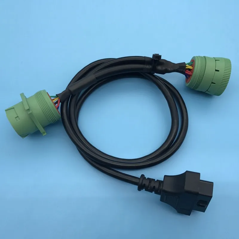 Factory OBD2 GPS Tracking Connector Adapter J1939 Universal Rubber Cable for Automobile Electronic Home Appliance Wiring Harness