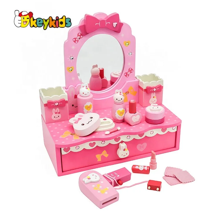 Top Sale Simulation Toys Wooden Kids Pretend Makeup for Wholesale