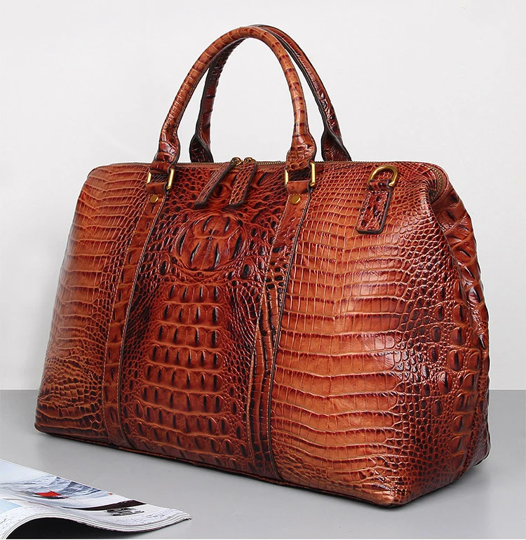 Bags, Genuine Crocodile Leather Purse