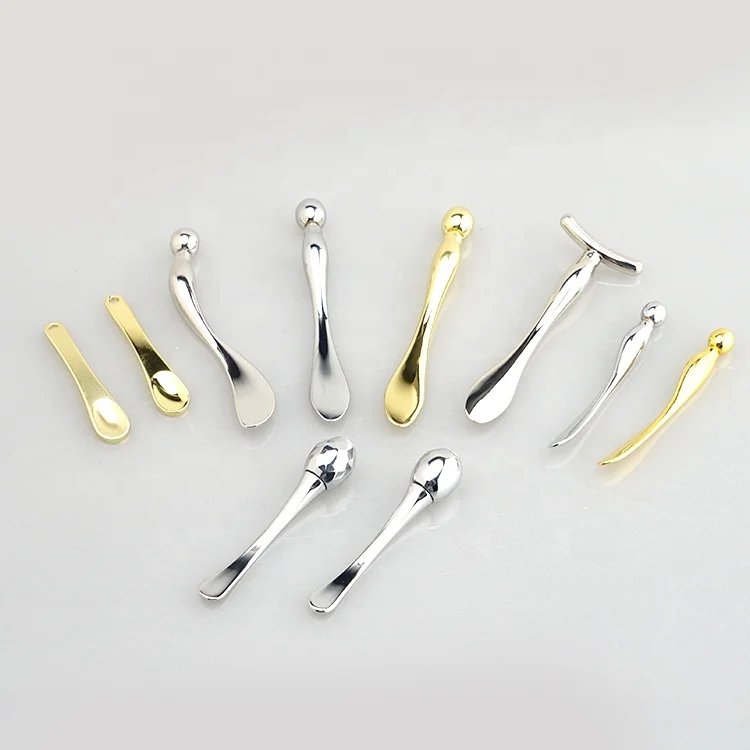 Роскошный Овальный крем для глаз пластиковые ложки-маски из нержавеющей стали косметических