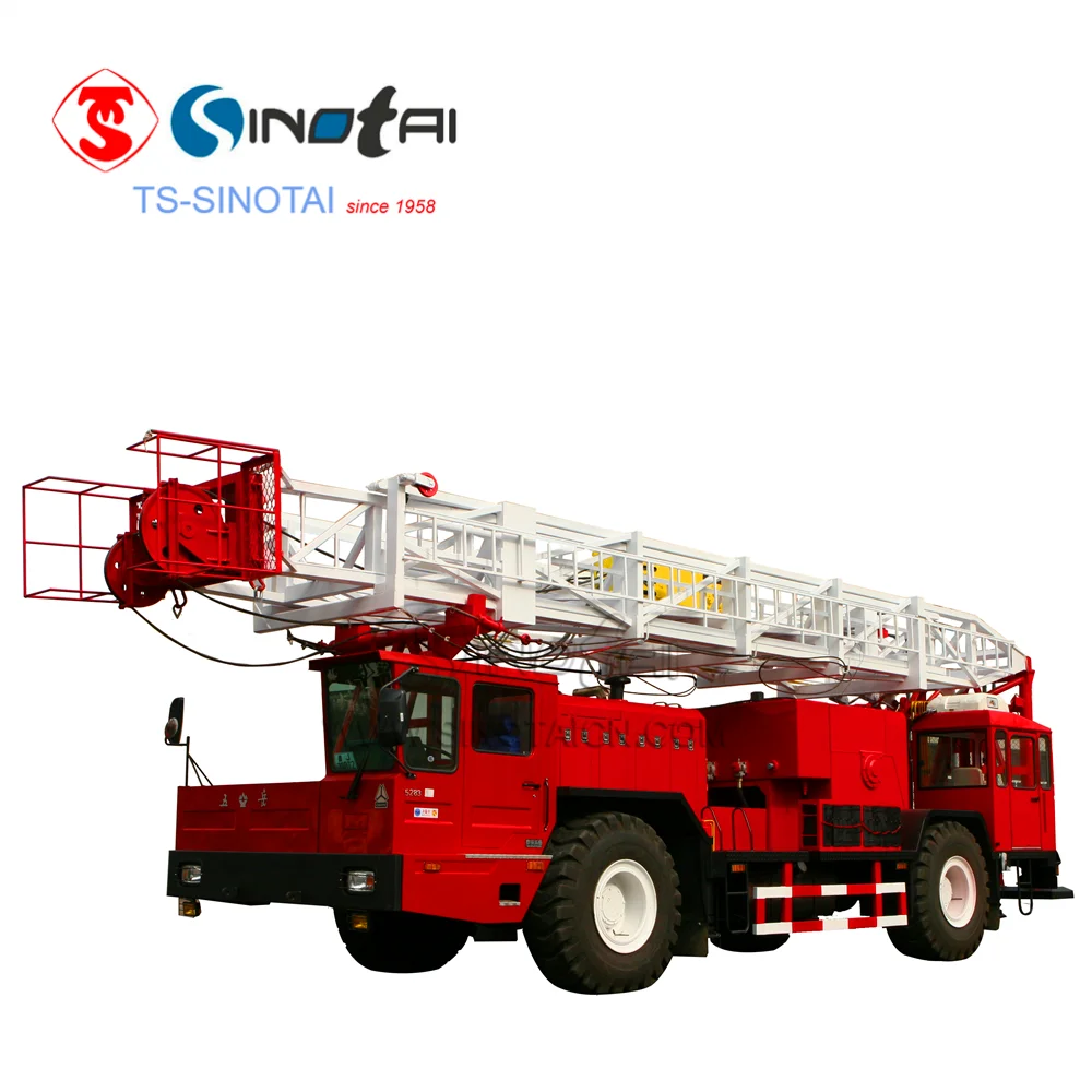 Hot Sale!API Oilfield Two Engines 40T XJ250 Truck-mounted Workover &Drilling Rig