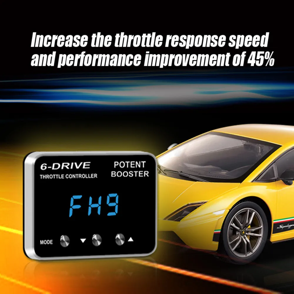 Морзе дросселя контроллер Спринт Бустер Мощным Дроссельной Booster Преобразователь Питания/Переключатель для Honda hyundai