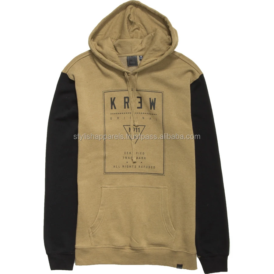 brown and black hoodie