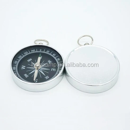 Aluminium Mini Pocket Giveaway Gift Compass Magnetic Navigation Compass
