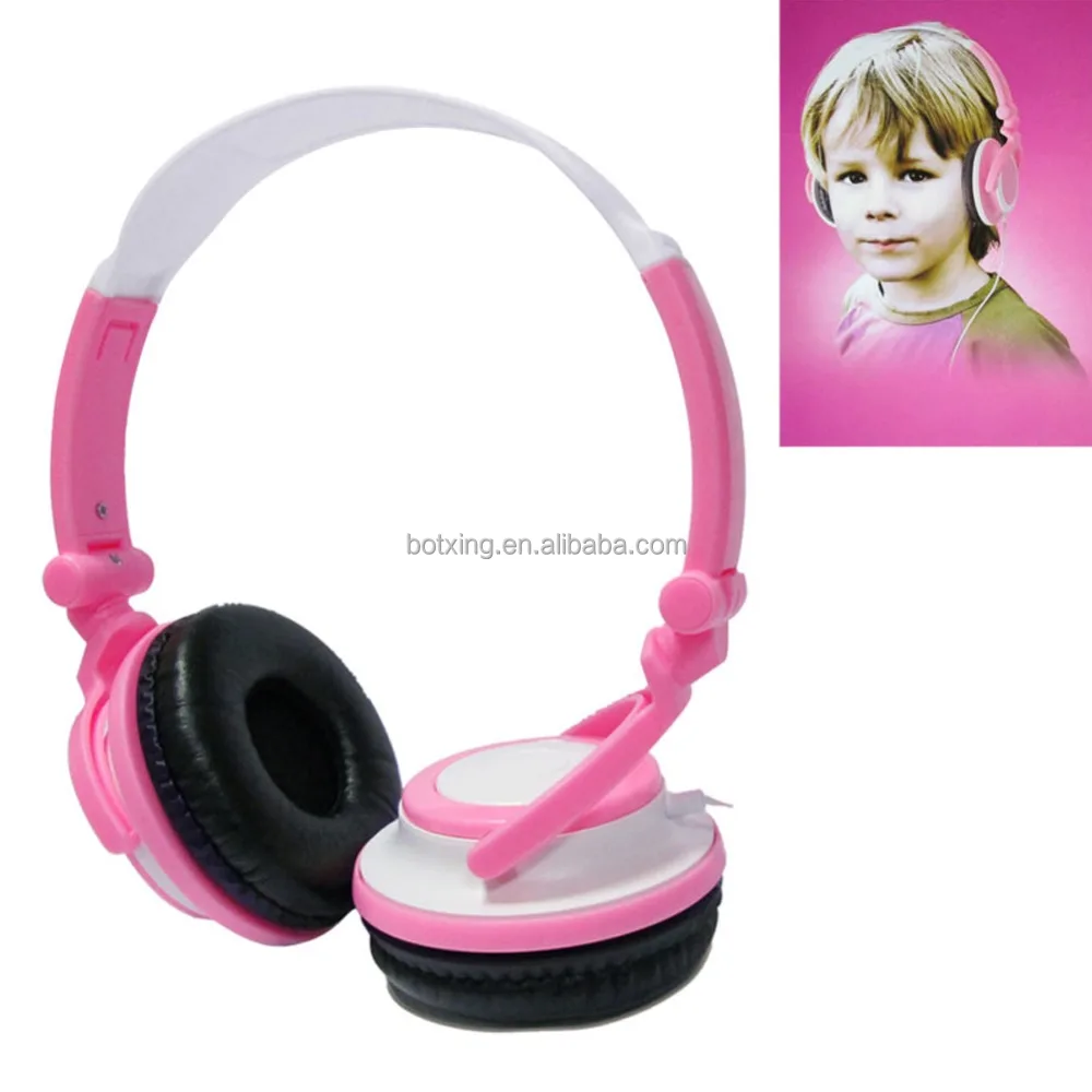 Величайших розовый детский Цвет Мини наушников