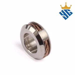 Custom Loose Metal Spacer Bead Stainless Steel Inlay Cable Inlay for Jewelry Making Fashion Pendants & Charms