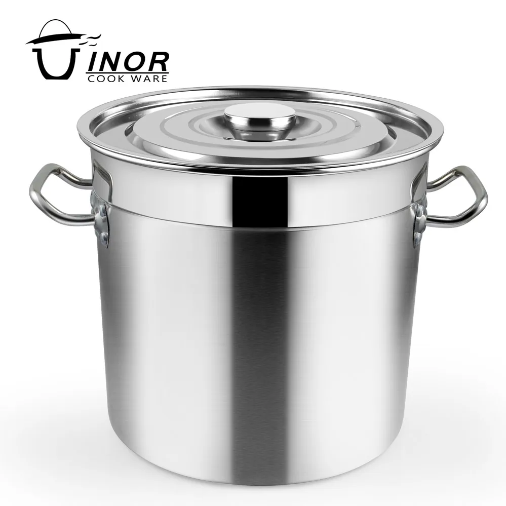 Wholesale 201# Commercial 100L Stainless Soup Pot Big Soup Pot - China Soup  Pot and 100L Stainless Soup Pot price