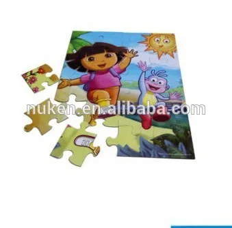 бумажная головоломка для детей пользовательский 3d