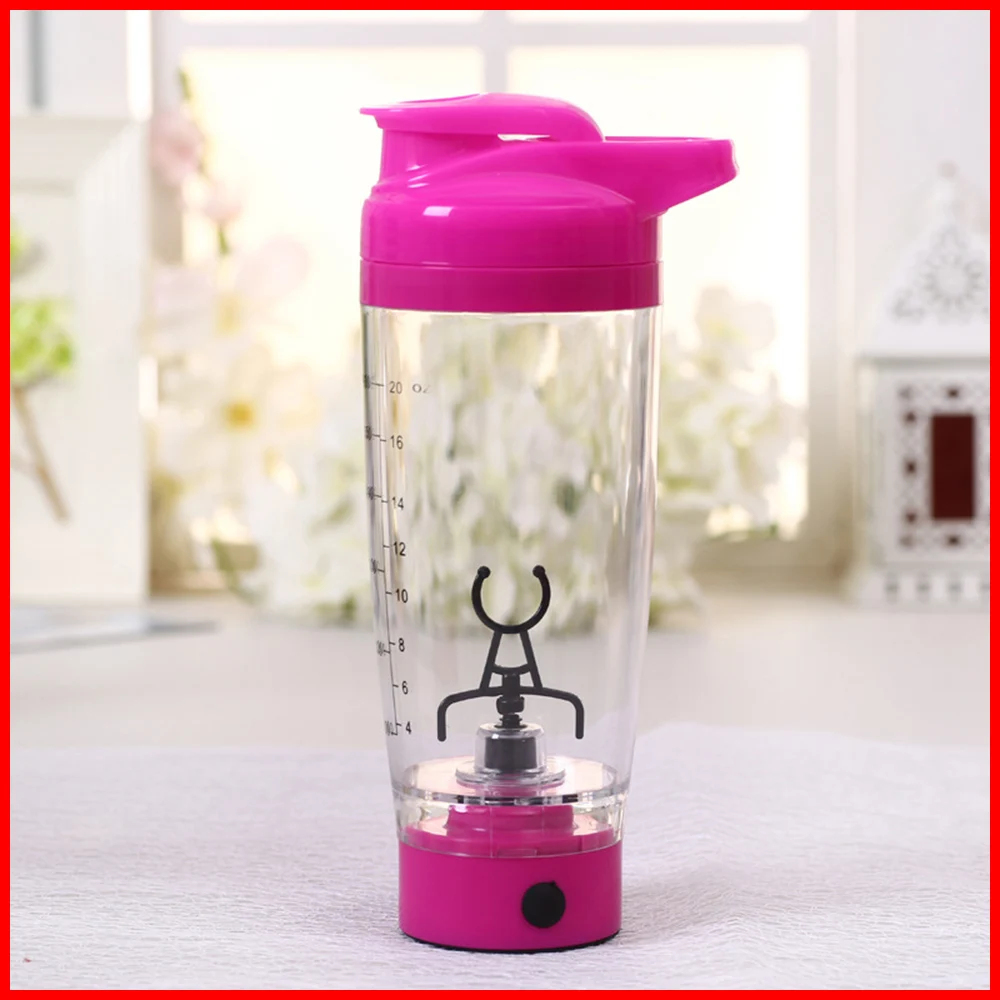 600ml battery plastic protein electric shaker