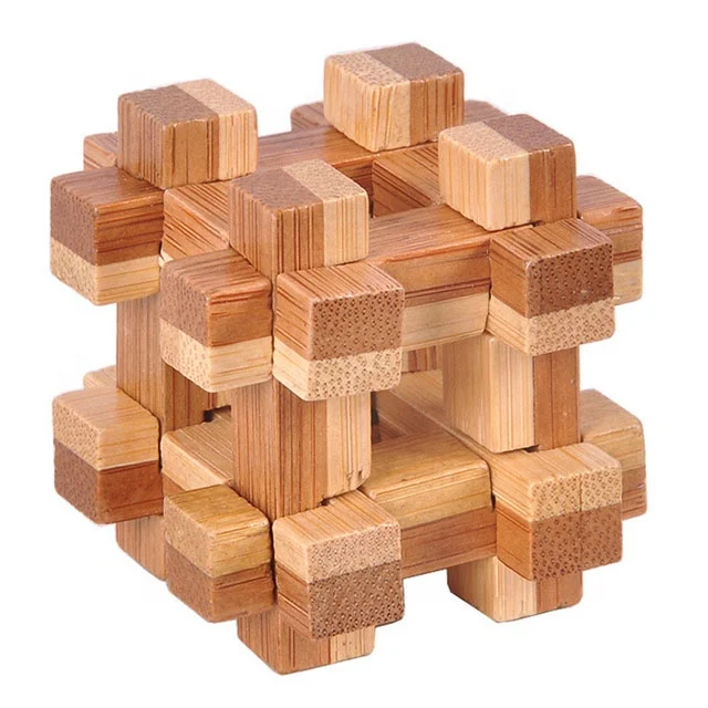 
Новый дизайн IQ головоломка подарок KongMing Замок 3D деревянная взаимосвязанная игра игрушка для взрослых детей головоломка 